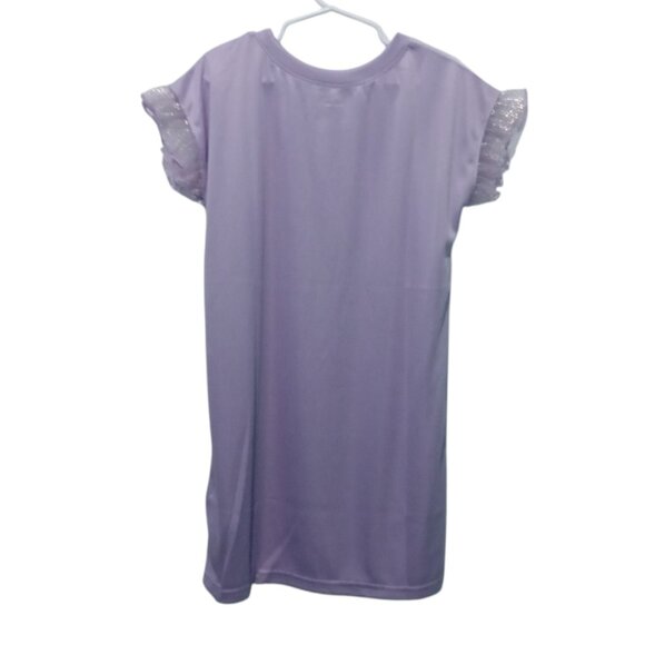 Disney Wish Girls' Purple Nightgown Ruffle Sleeve | Asha | Size 6 - Picture 2 of 8